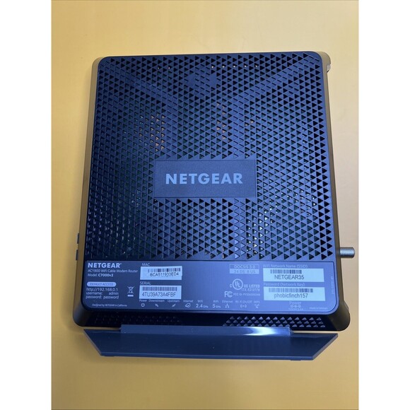 NETGEAR Nighthawk C7000V2 Wi Fi Cable Modem Router - Picture 2 of 6